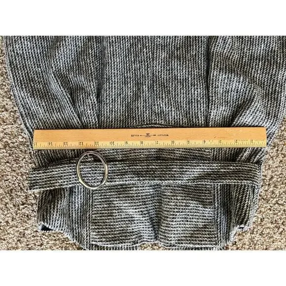 Womens warm romper, grey with silver buckle, NWT, size XL but runs small - Picture 5 of 6